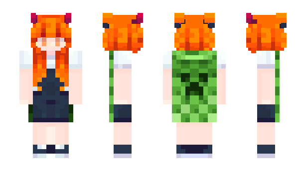 Minecraft skin Helisy