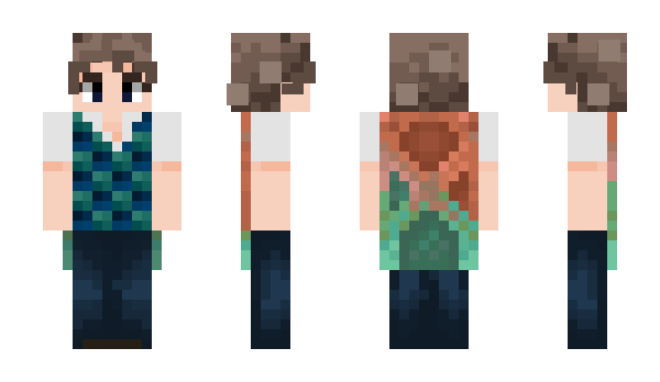 Minecraft скін по ніку LoadedBurger