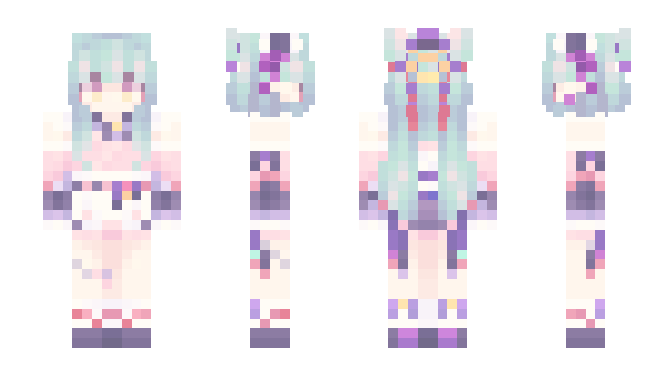 Minecraft skin MizukiYumemizuki