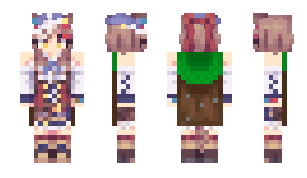 Minecraft skin NightTheWorstMf