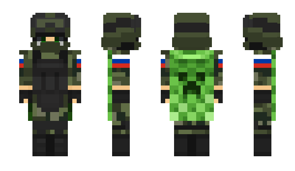 Minecraft скін по ніку kocm2732