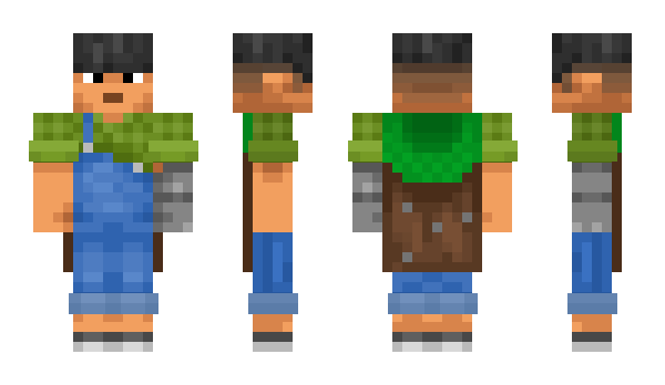 Minecraft скин по нику MBlA3