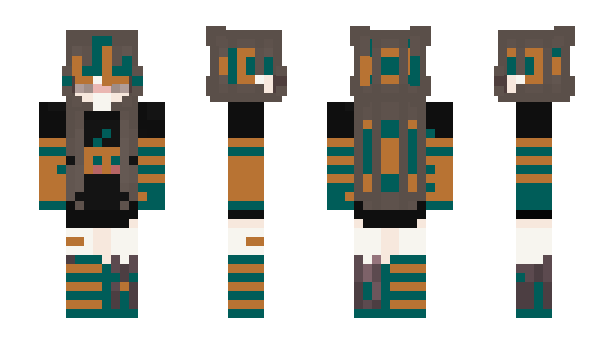 Minecraft skin ThicBark