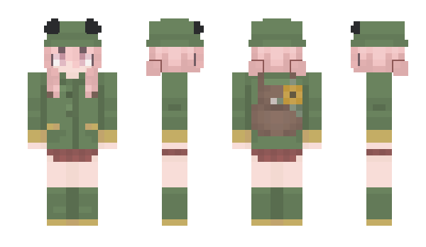 Minecraft скин по нику viviunderscore