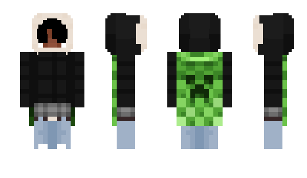 Minecraft skin 62cm