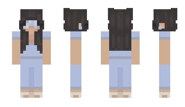 Minecraft skin Akshi