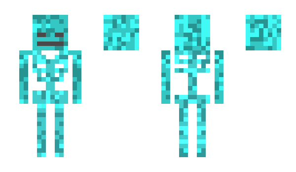 Minecraft skin Skeleton_Boy