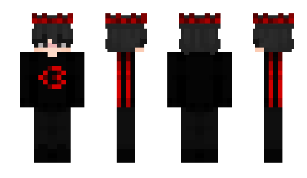 Minecraft skin Bubbles13245
