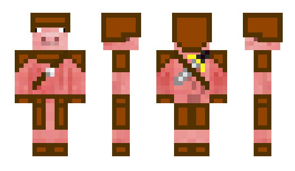 Minecraft skin OrangeMush