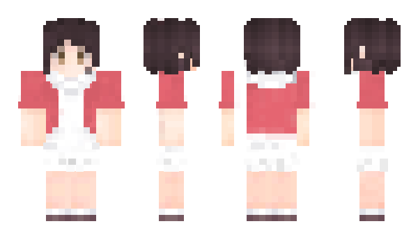 Minecraft skin AkiMegumi