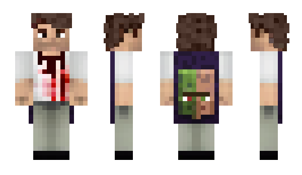 Minecraft skin VHAX