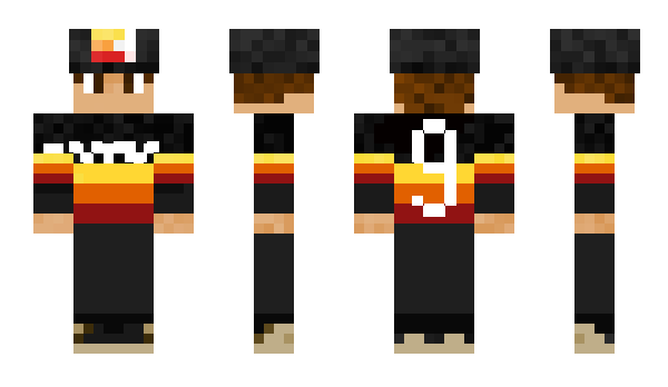 Minecraft skin AtomicVel