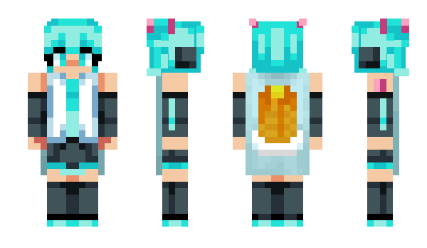 Minecraft скин по нику Midpaw