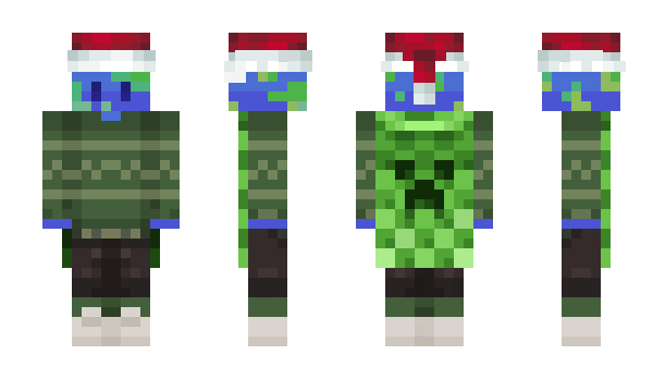 Minecraft скин по нику Planeta_Play