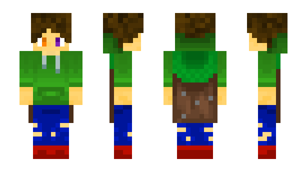Minecraft skin MintWarrior_