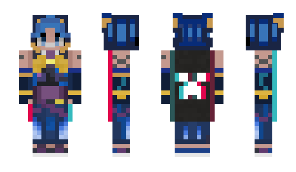 Minecraft скин по нику NikolasaurusRex