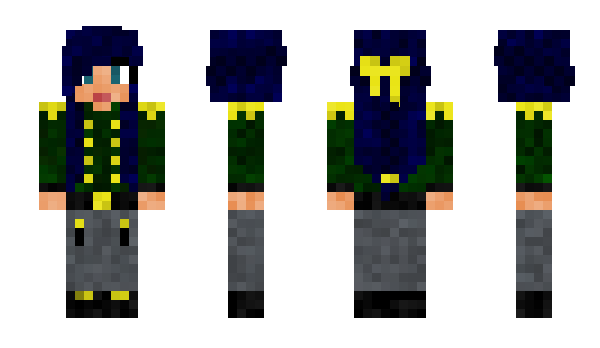 Minecraft skin Thestral