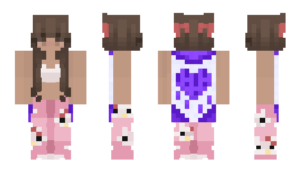 Minecraft skin BebbyTheRaccoon