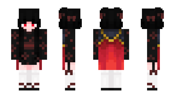 Minecraft skin Aqualaxie