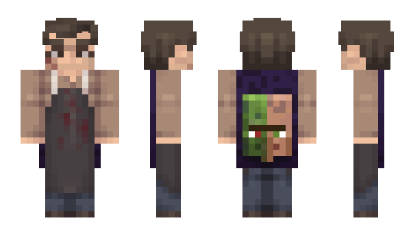 Minecraft skin sercra