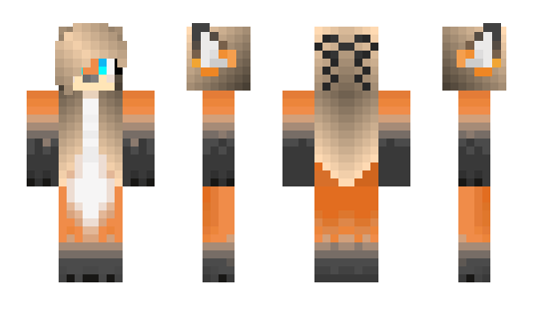 Minecraft скин по нику FoxyPlush