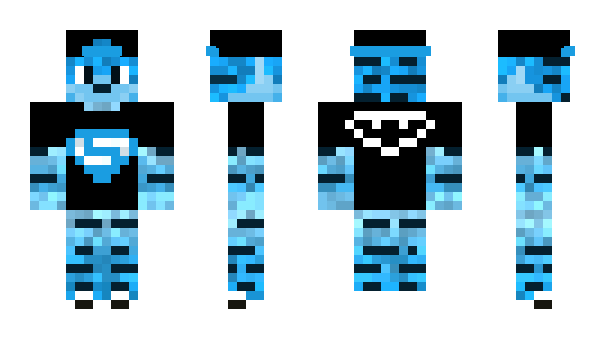 Minecraft skin BluGod