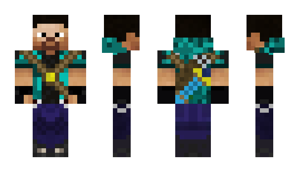 Minecraft skin Crowned