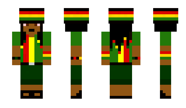 Minecraft skin DredHead