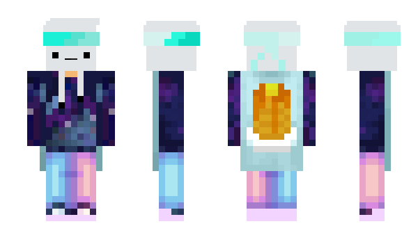 Minecraft skin The0versE