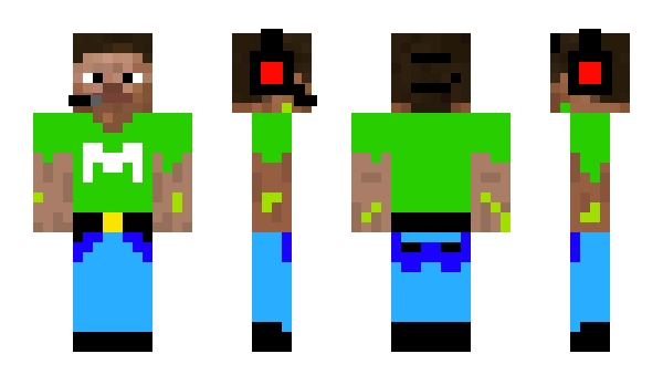 Minecraft skin MineParadox