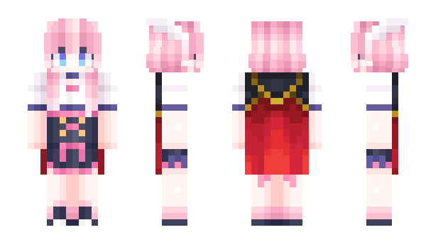 Minecraft skin NajiSaya_TH