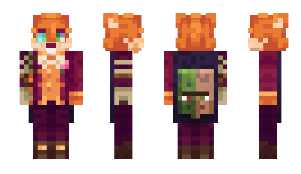 Minecraft skin LaitQroeil