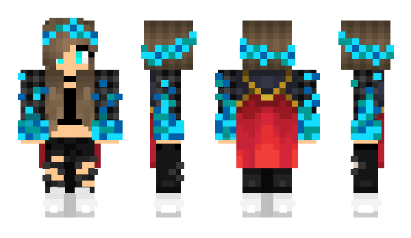 Minecraft skin Anna_1203