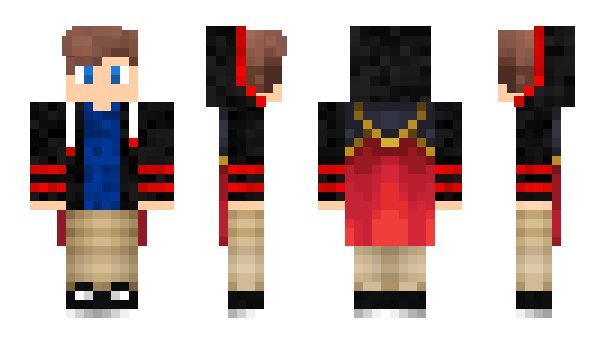 Minecraft skin MrHalcojack