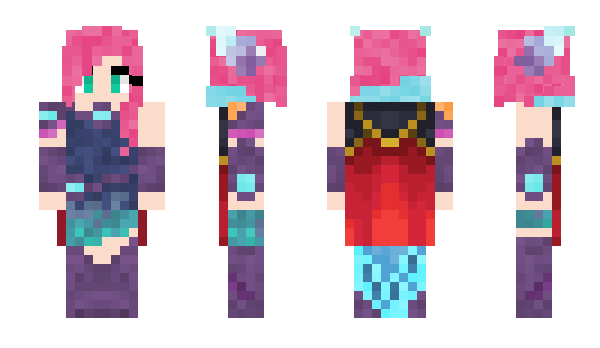 Minecraft skin melissatypeshi