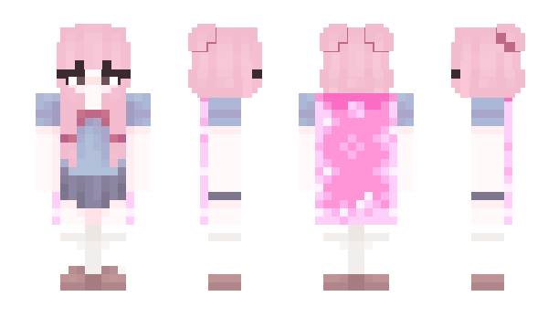 Minecraft skin wecute