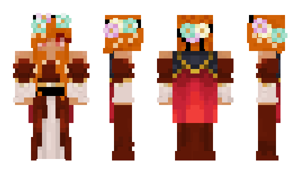 Minecraft skin Nyxamber