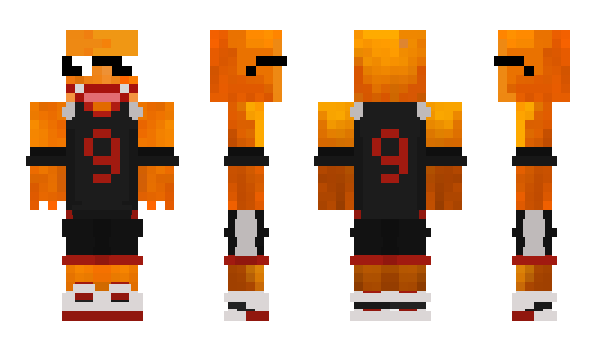 Minecraft skin Garrafa