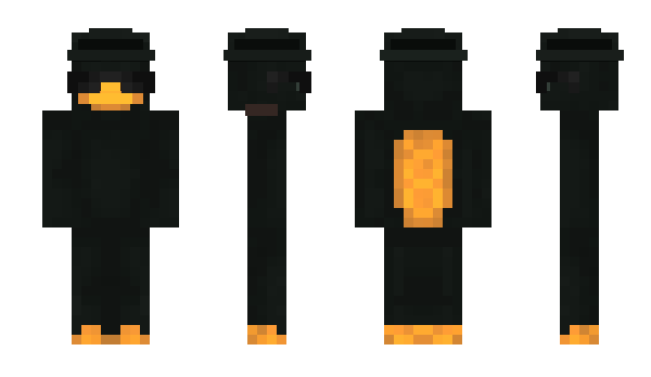 Minecraft skin CayBlack