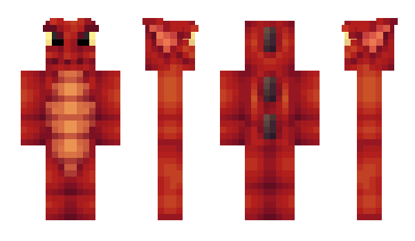 Minecraft skin RedBearon
