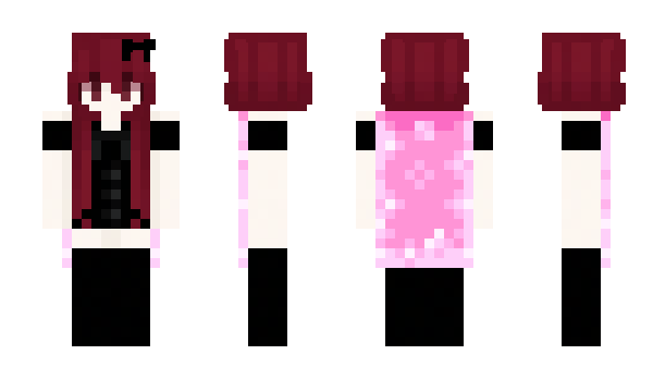 Minecraft skin kittygirlsusan