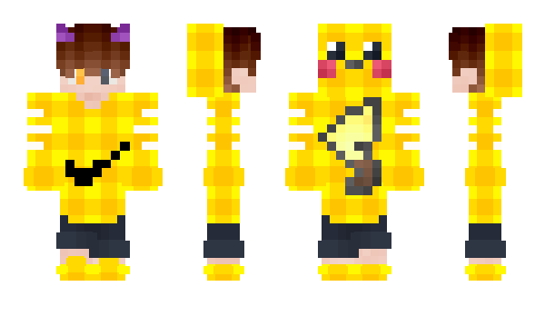 Minecraft skin ElektroPikabu