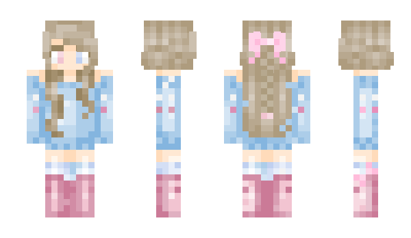 Minecraft skin _ChocoMint_