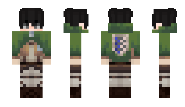 Minecraft skin FourCow