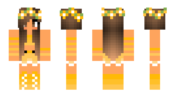 Minecraft skin Biancane