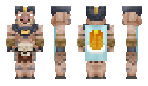 Minecraft skin GeneralChunguz