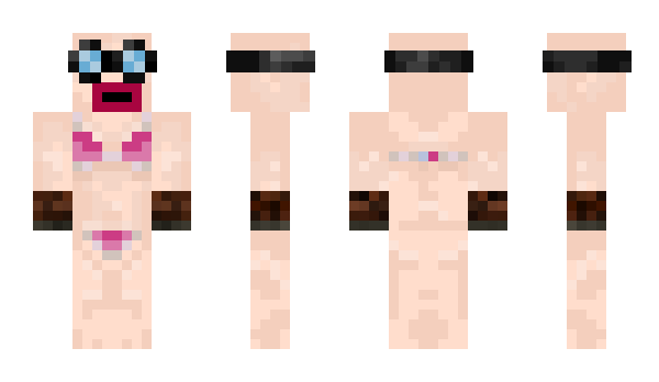 Minecraft skin BellyRubber