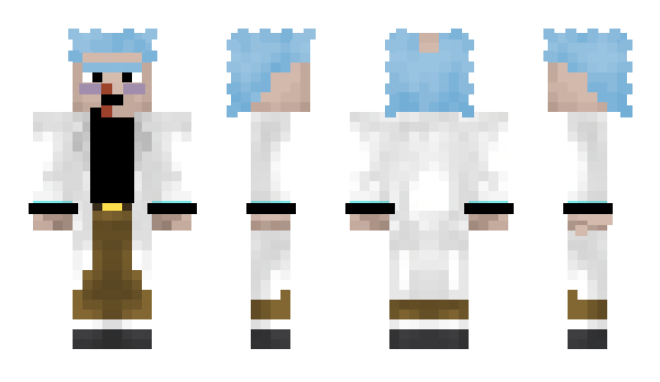 Minecraft скин по нику Evil_Rick