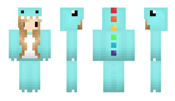 Minecraft skin 1blueraptor1
