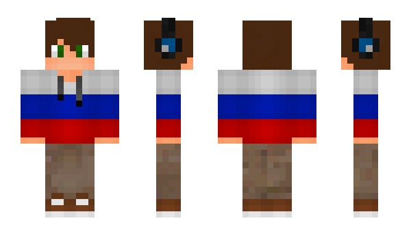 Minecraft skin RussiaMan